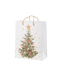 Presentpåse Papper Medium 2-pack Stemning